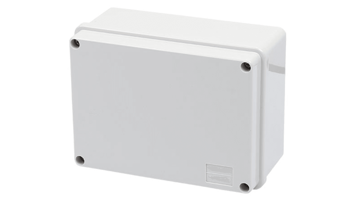 Boîtier à usage général RS PRO en ABS, 100 x 100 x 55mm, Gris IP55