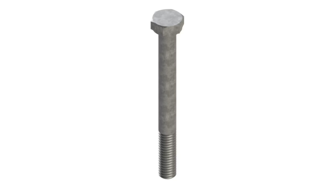 Parker M6 x 45.0mm Sechskantschraube, Stahl Selbstfarbig
