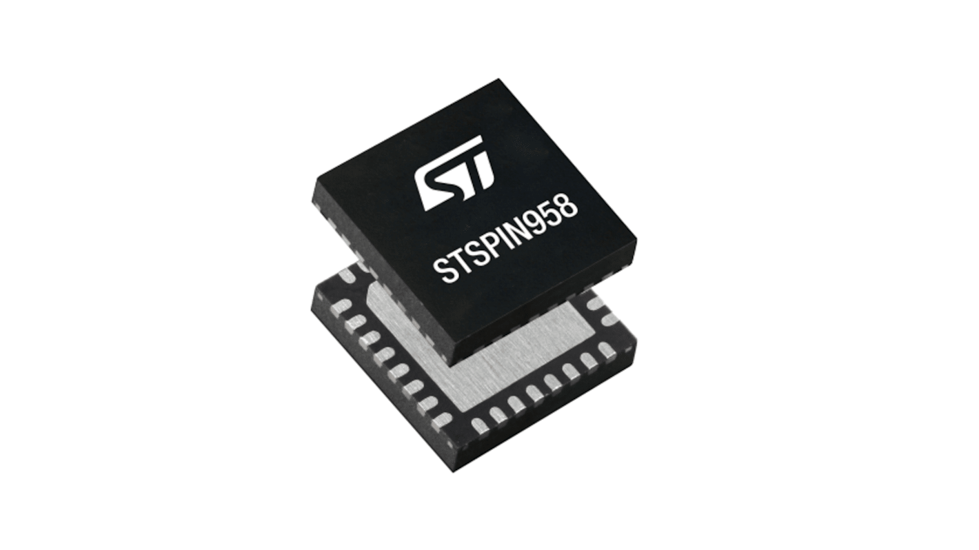 Motor Driver STMicroelectronics, c.c. con spazzole, Full bridge, Half Bridge, VFQFPN-32, 32-Pin, 5A