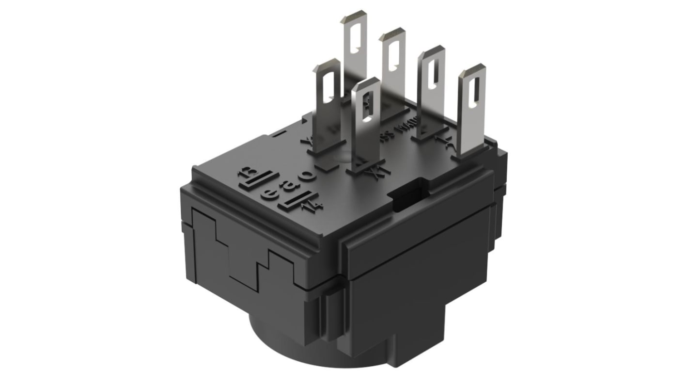 EAO 61 Series Switch Block for Use with With Lamp Terminal, 2 NO