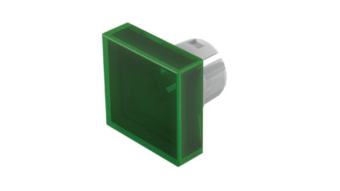 Lenti per indicatore EAO, forma Piatta, col. Verde