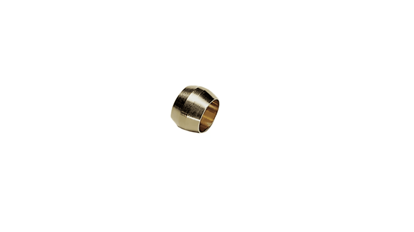 Legris Brass Pipe Fitting, Straight Push Fit Compression Olive 12mm 12mm