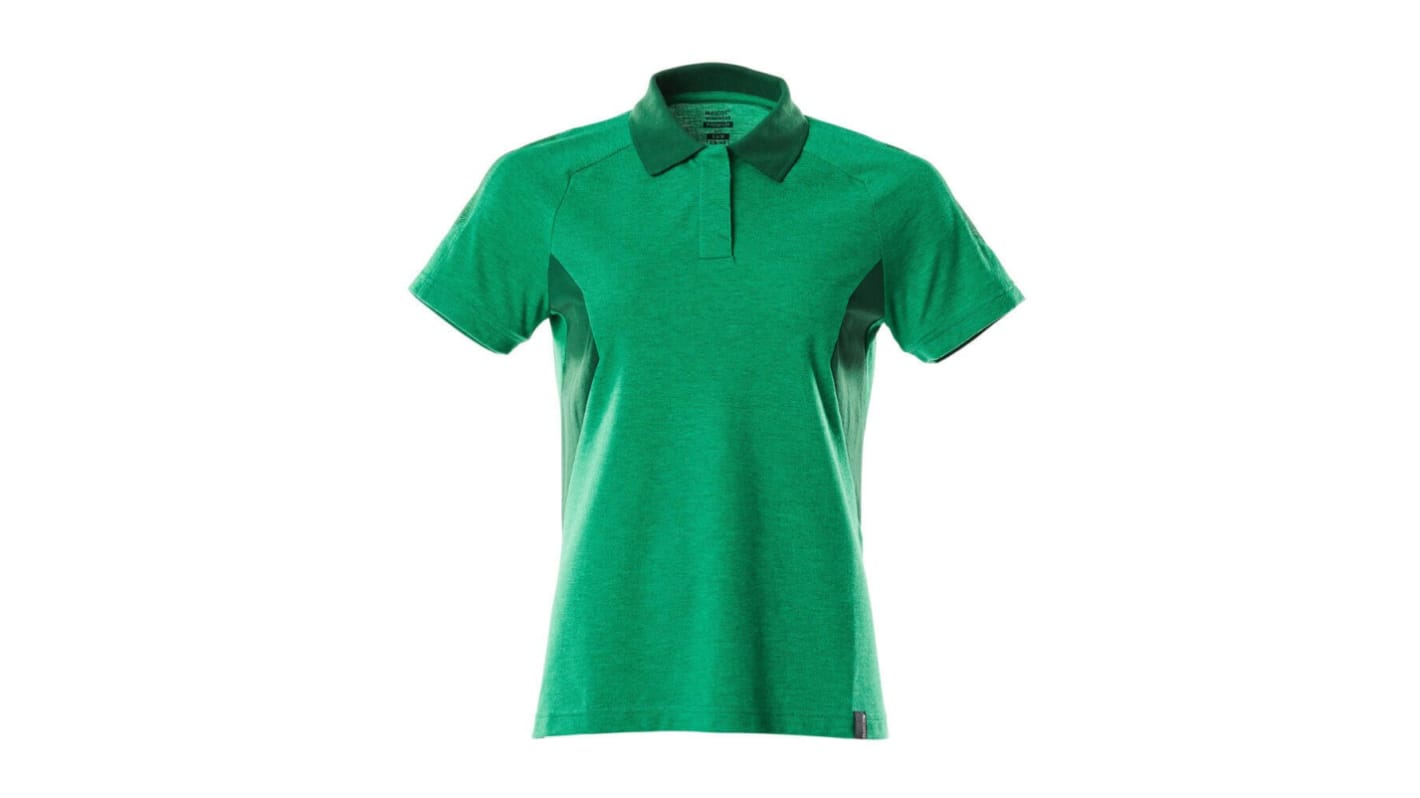 Mascot Workwear 18393-961 Green 40% Polyester, 60% Cotton Polo Shirt, UK- 5XL