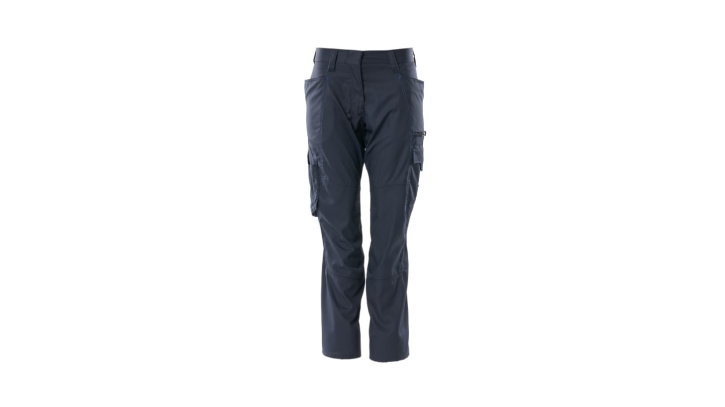 Mascot Workwear Accelerate - Diamond Damen Hose, 50% Baumwolle, 50% Polyester Marineblau Leichte Ausführung, Größe 86cm