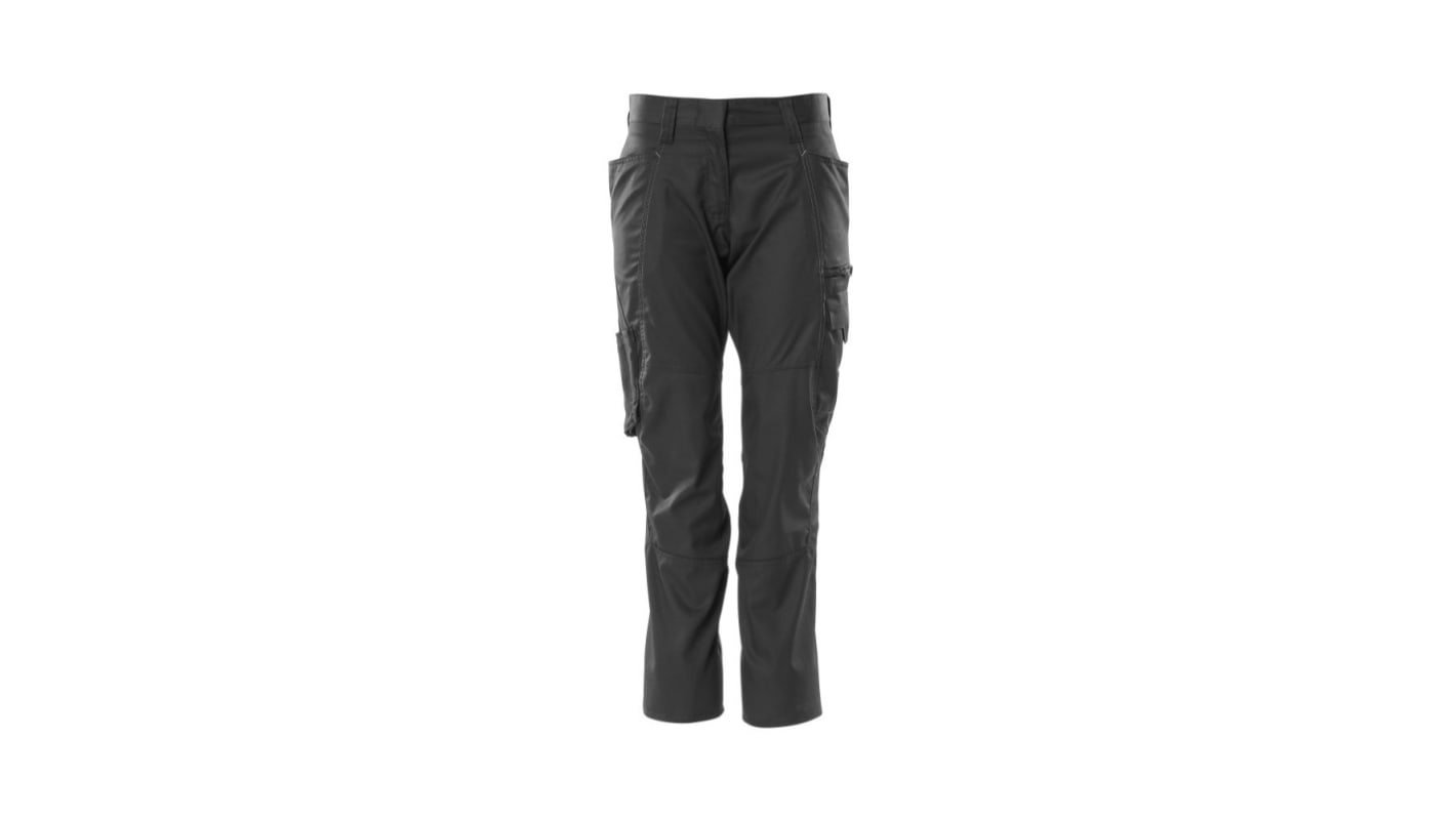 Mascot Workwear Accelerate - Diamond Damen Hose, 50% Baumwolle, 50% Polyester Schwarz Leichte Ausführung, Größe 82cm /
