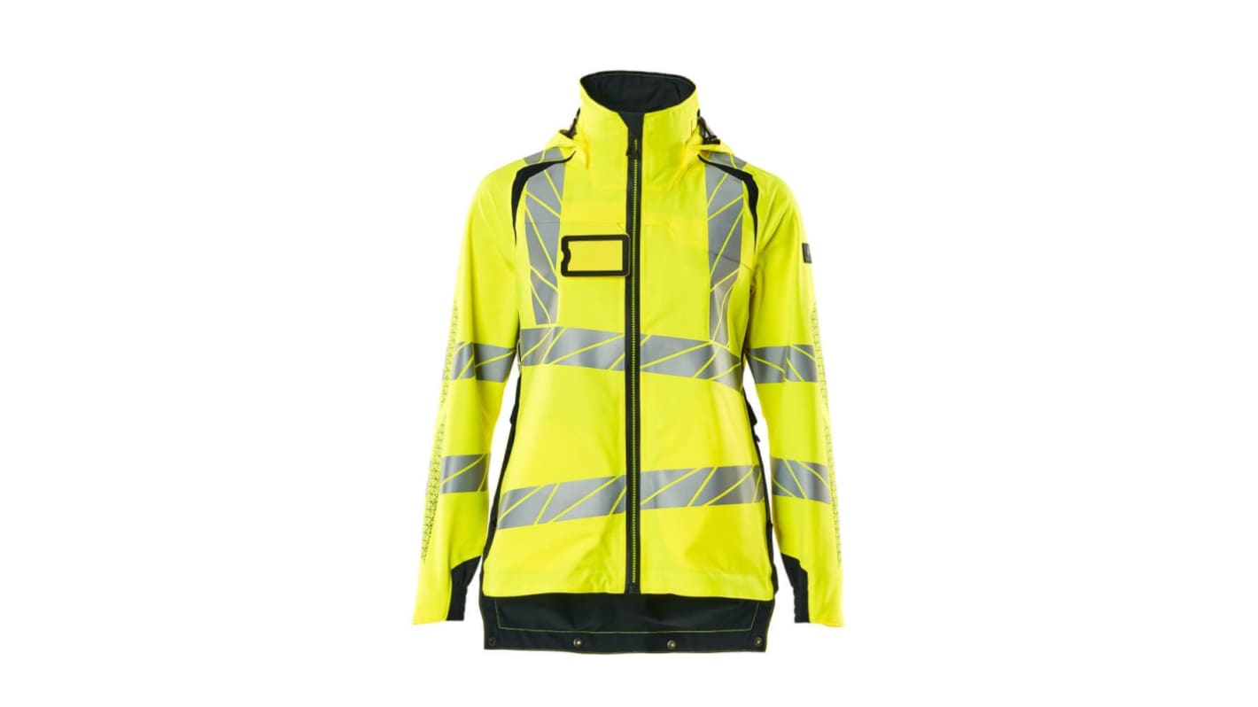 Mascot Workwear 19011-449 Yellow/Navy Unisex Hi Vis Jacket, S