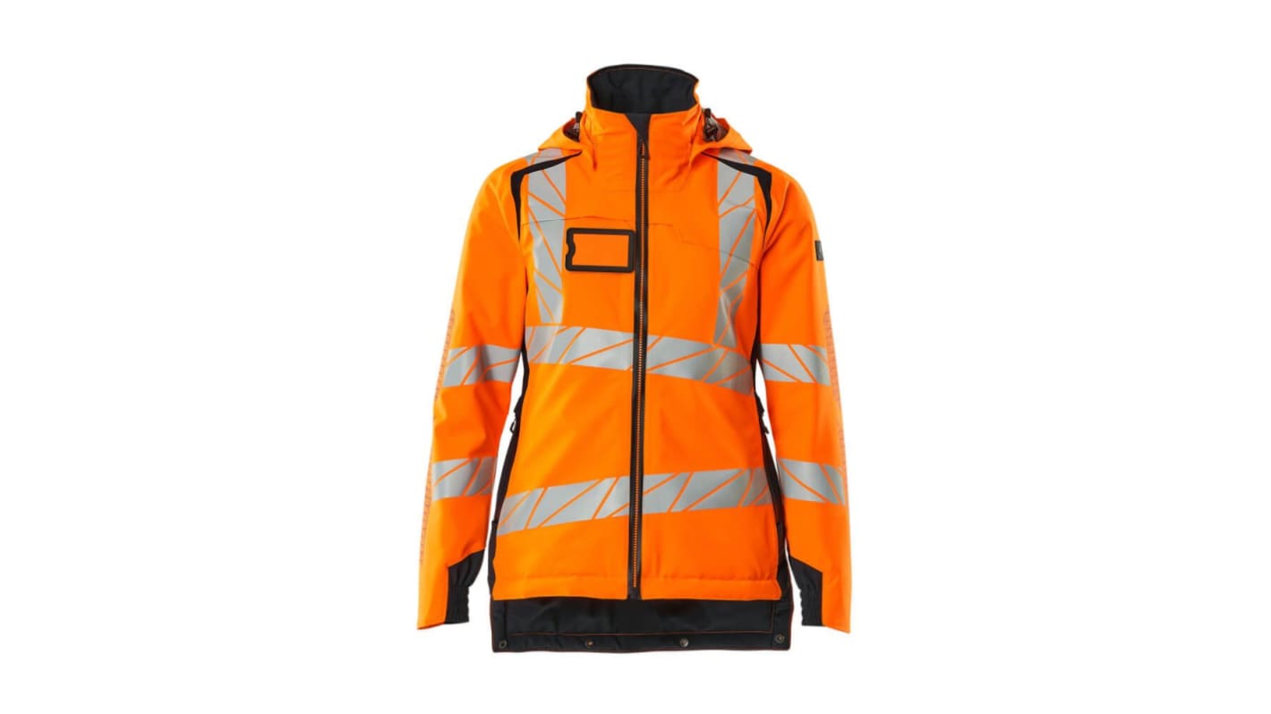 Mascot Workwear Unisex Warnschutzjacke Orange/Marine, Größe XXL