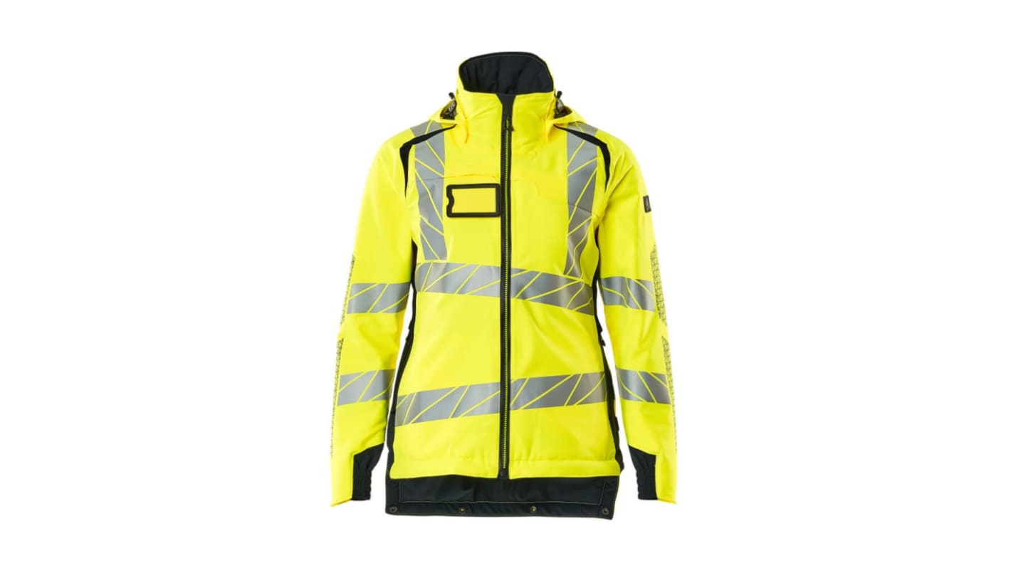 Mascot Workwear 19045-449 Yellow/Navy Unisex Hi Vis Jacket, 4XL