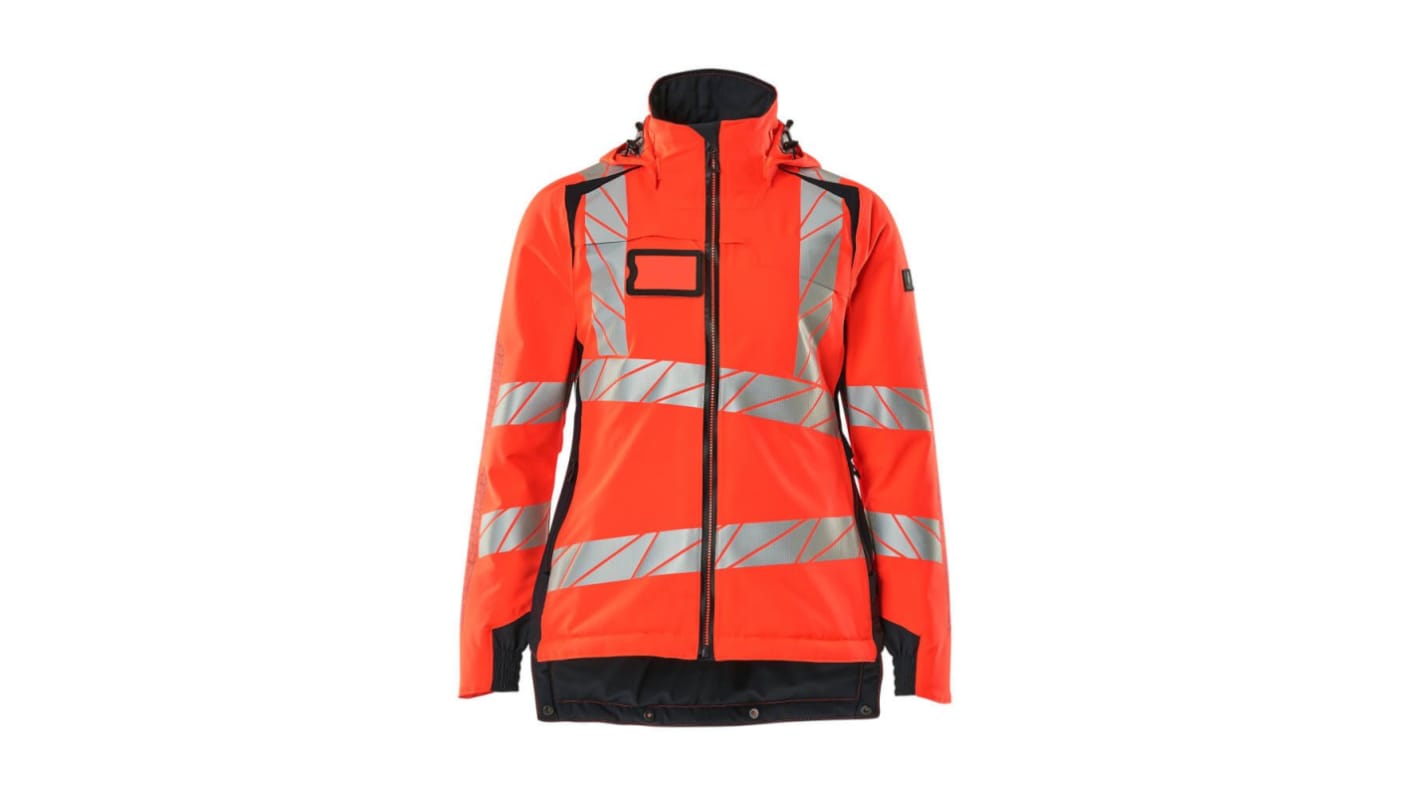 Mascot Workwear 19045-449 Red Unisex Hi Vis Jacket, XXL