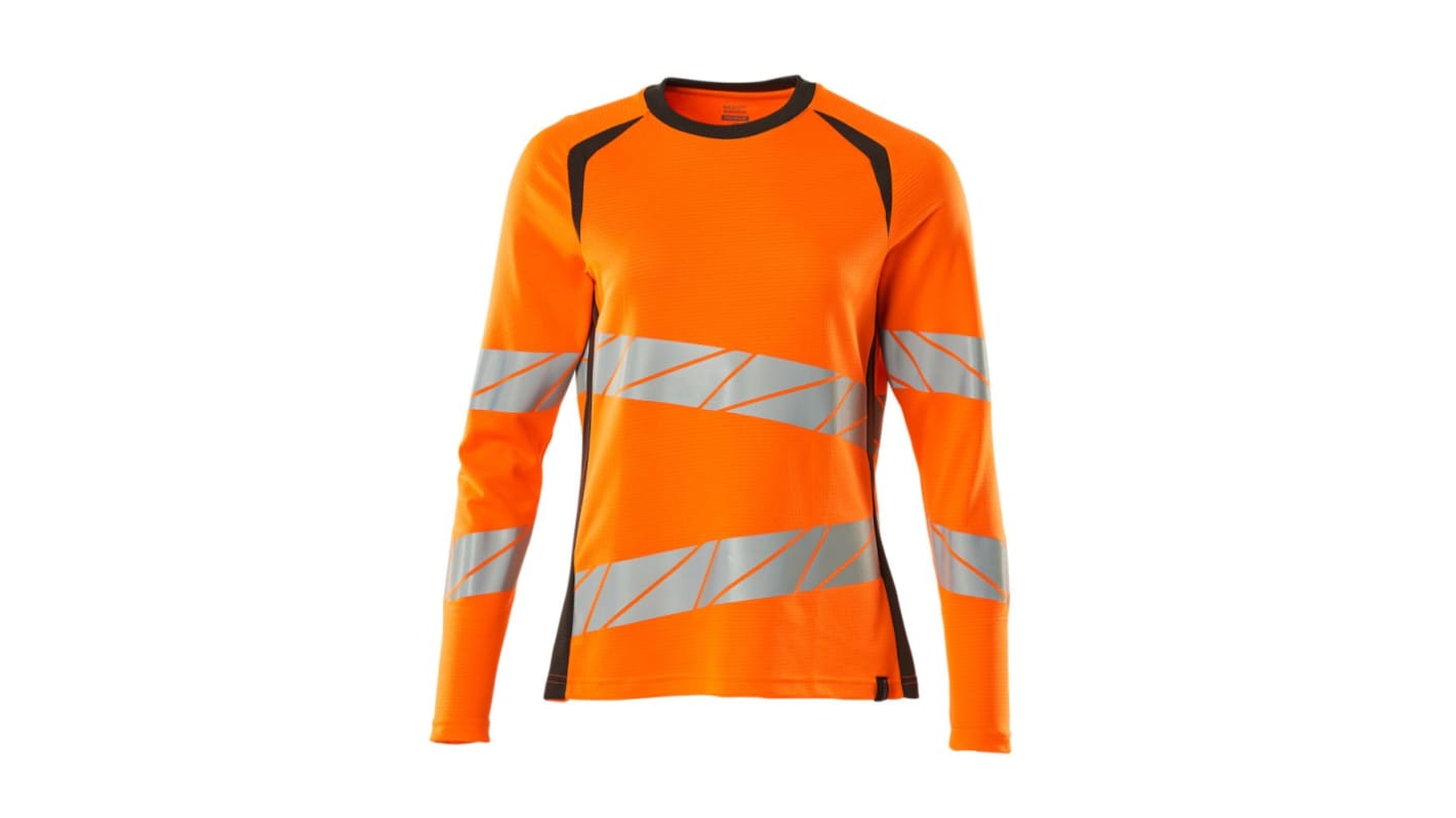 Mascot Workwear 19091-771 Orange Unisex Hi Vis T-Shirt, 4XL