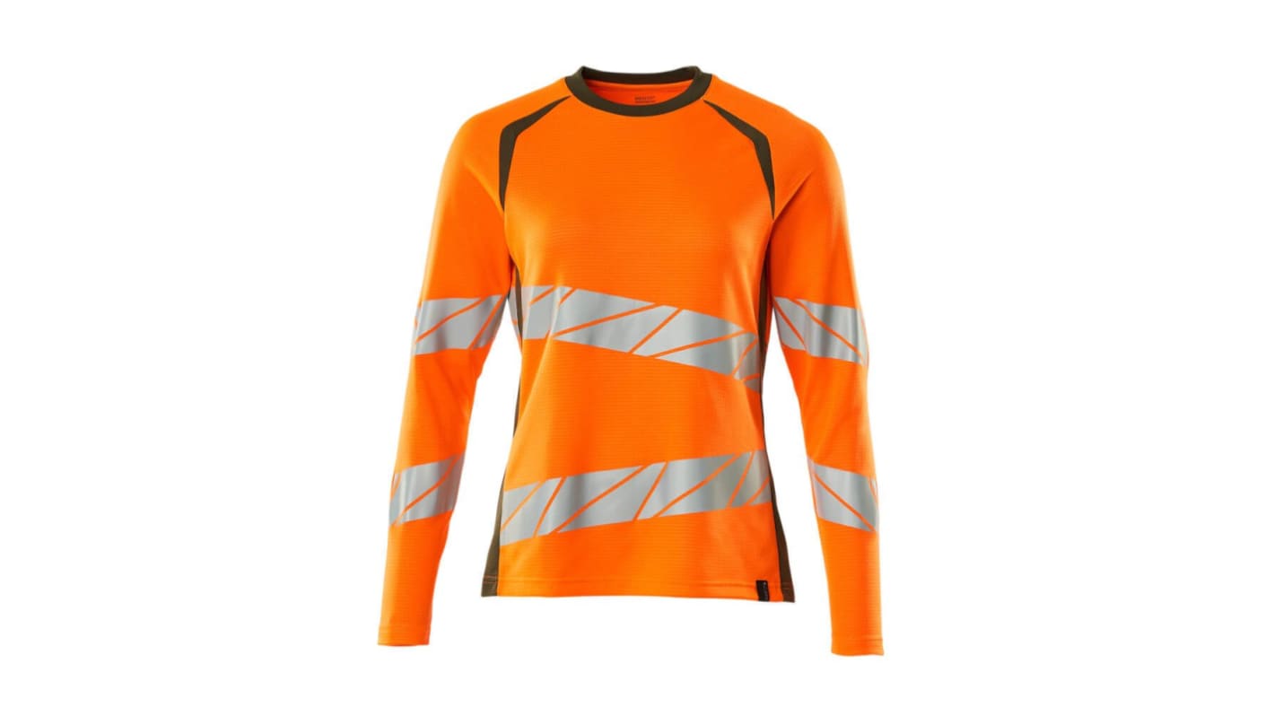 Mascot Workwear 19091-771 Orange Unisex Hi Vis T-Shirt, XS