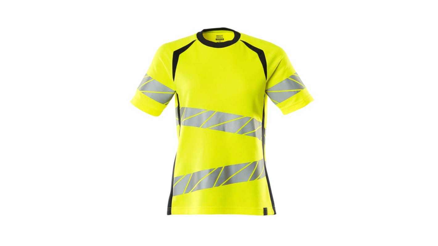 Mascot Workwear 19092-771 Yellow/Navy Unisex Hi Vis T-Shirt, M