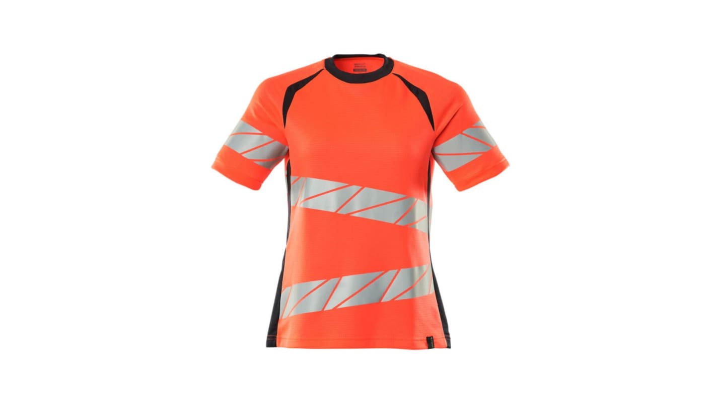 Mascot Workwear 19092-771 Red Unisex Hi Vis T-Shirt, S