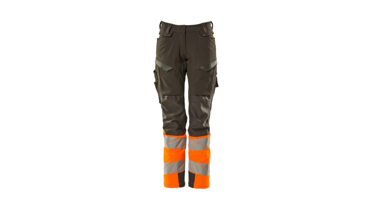 Mascot Workwear 19178-511 Anthracite Lightweight, Water Repellent Hi Vis Trousers, 136cm Waist Size