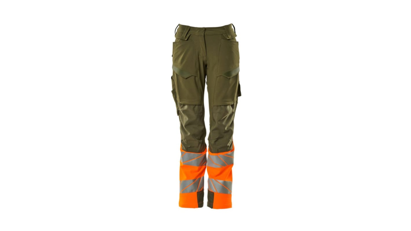 Mascot Workwear 19178-511 Unisex Hose , 12% Elastolefin, 88% Polyester Grün, Größe 122cm / 48Zoll x 76cm