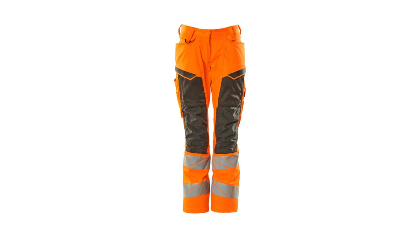 Mascot Workwear 19578-236 Orange Lightweight Hi Vis Trousers 82cm Leg Length 76cm