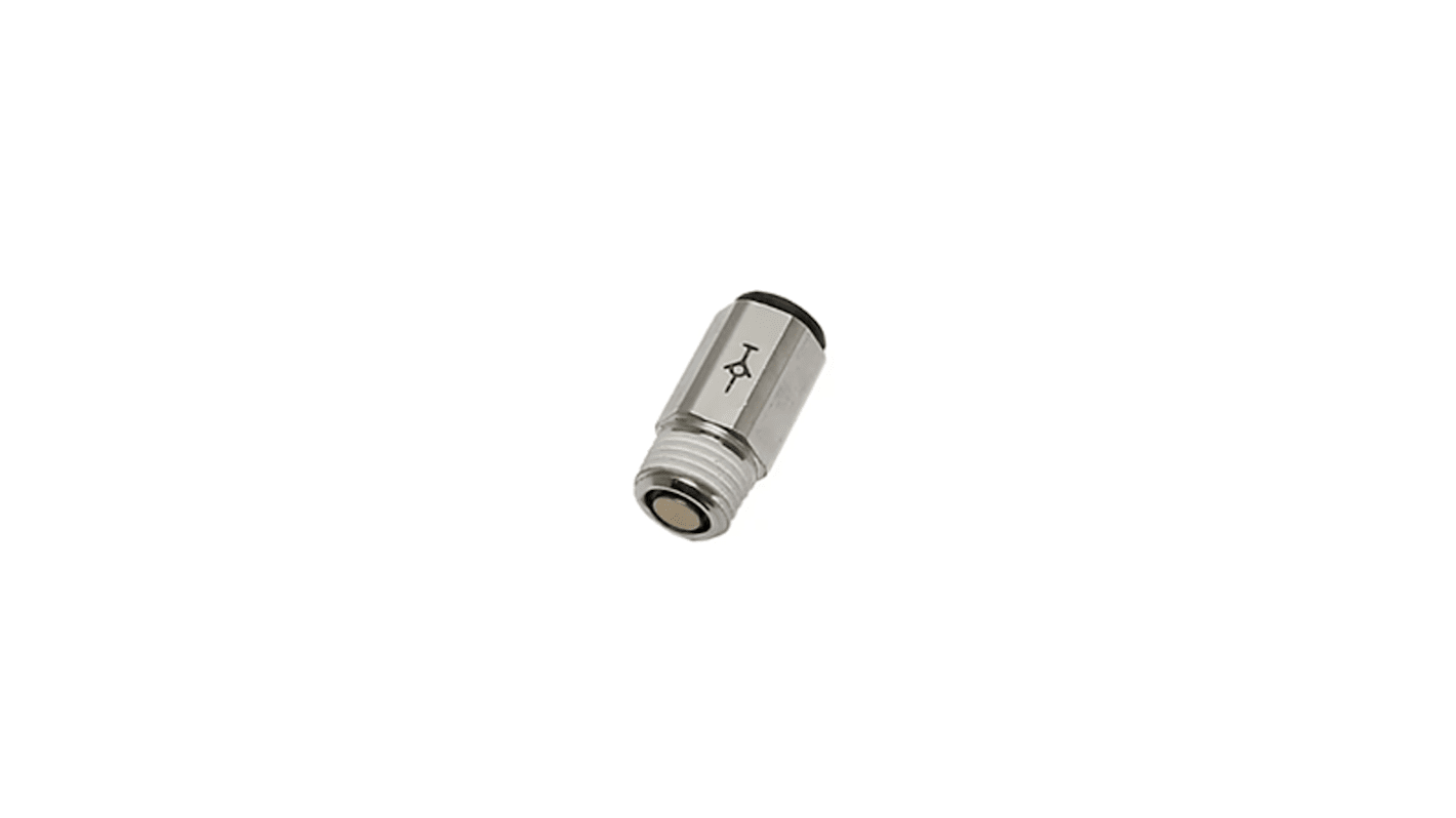 Legris LF 3000 Series Stud Fitting, 4 mm to R 1/8 Male, Tube-to-Port Connection Style, 3091 04 10