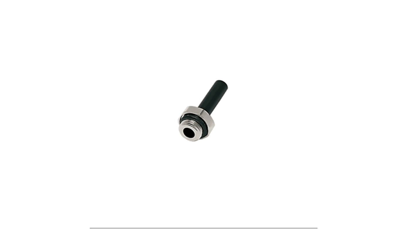 Legris LF 3000 Series Push-in Fitting, 8 mm to G 1/8 Male, Threaded Connection Style, 3131 08 10