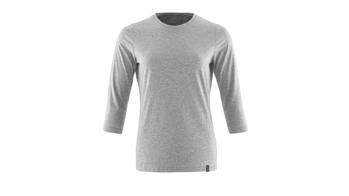 Mascot Workwear Grey 40% Polyester, 60% Cotton Long Sleeve T-Shirt, UK- 6XL