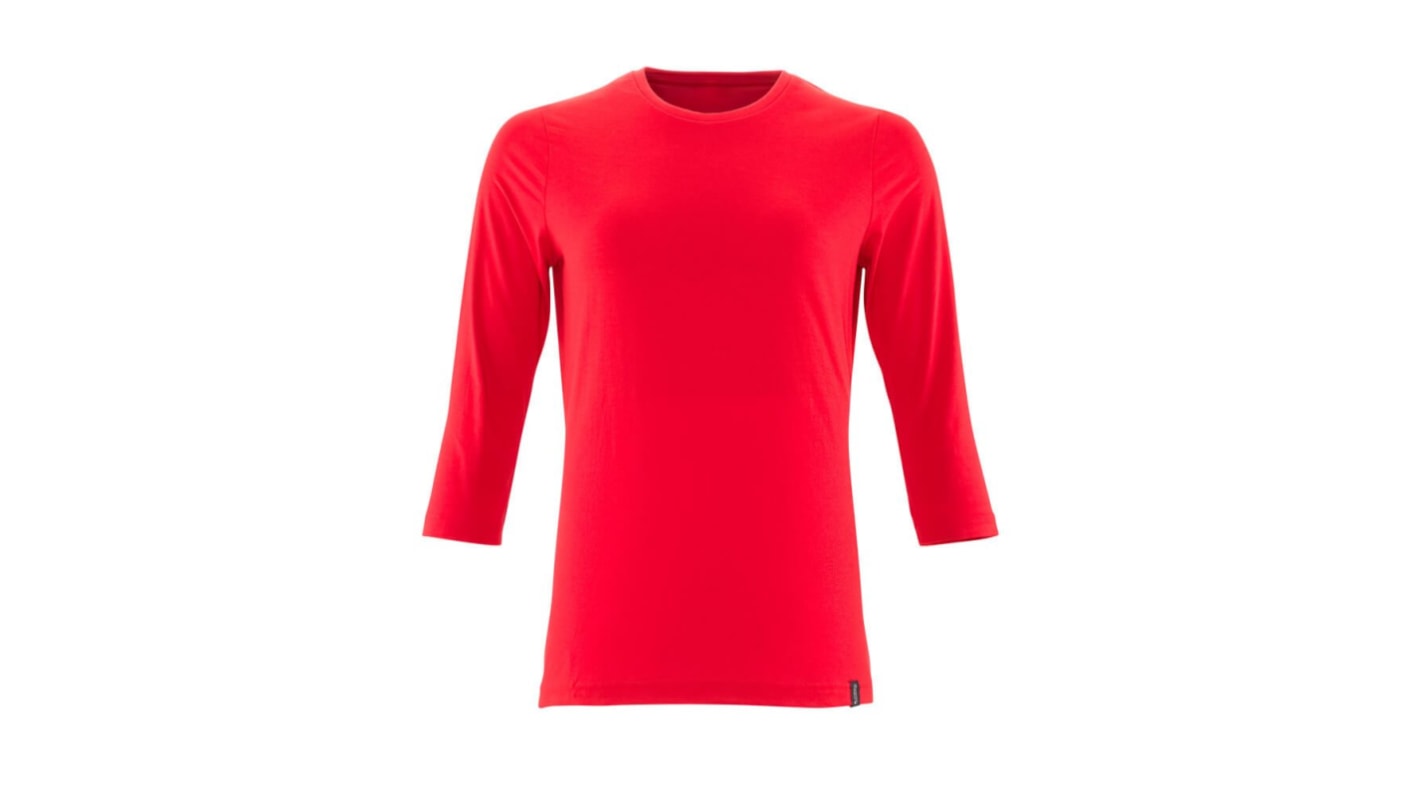Mascot Workwear Green 40% Polyester, 60% Cotton Long Sleeve T-Shirt, UK- L