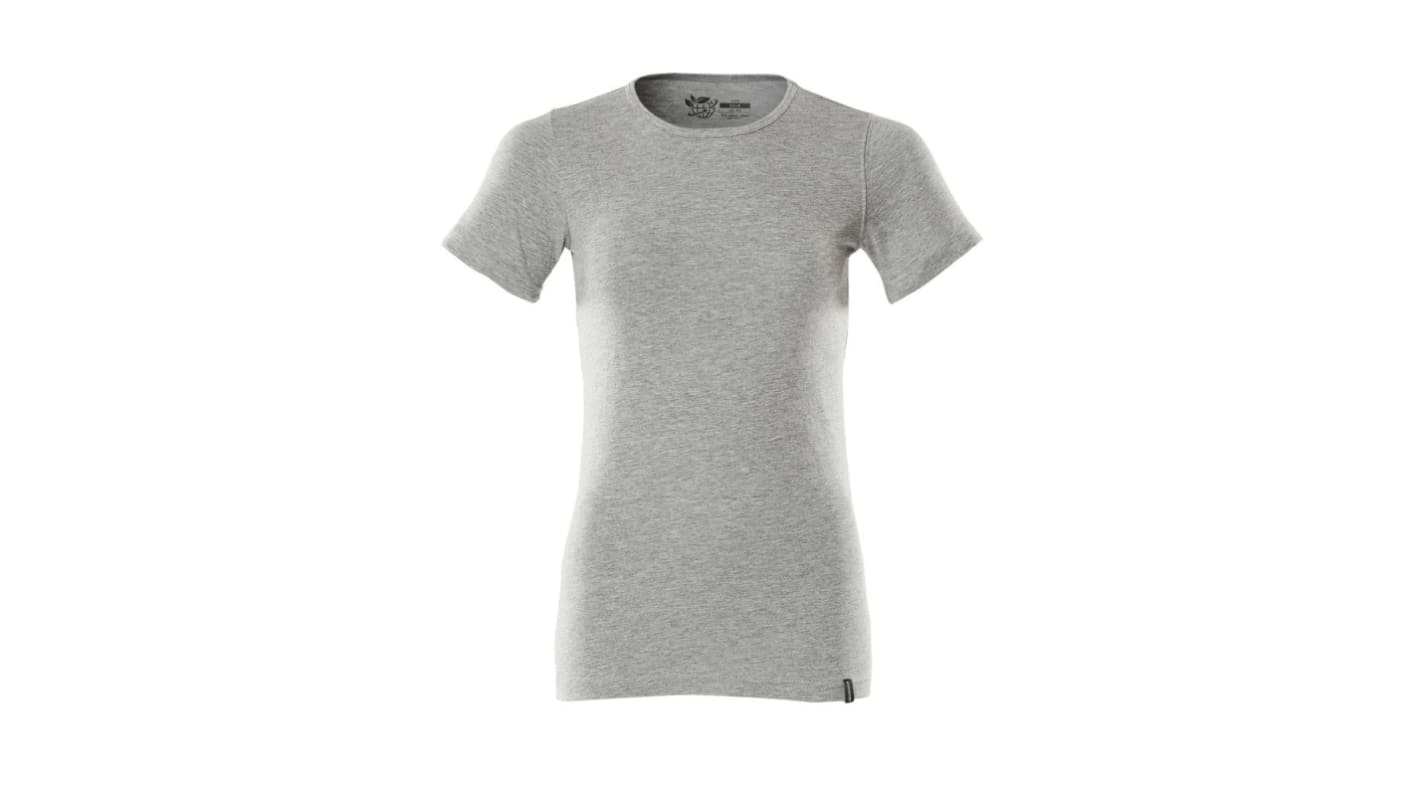 Mascot Workwear Grey 40% Recycled Polyester, 60% Organic Cotton Short Sleeve T-Shirt, UK- XS