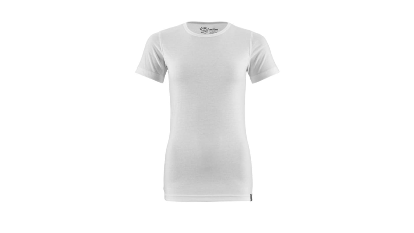 Mascot Workwear 白色Polo衫, 英码L, 40% 再生聚酯纤维, 60% 有机棉, 20693-787系列
