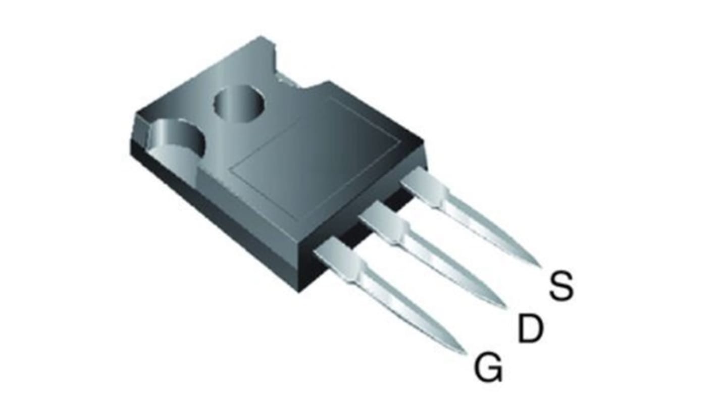 N-Channel MOSFET, 14 A, 500 V, 3-Pin TO-247 Vishay IRFP450PBF