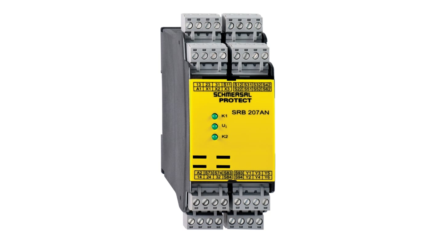 Schmersal Monitoring Relay, DIN Rail