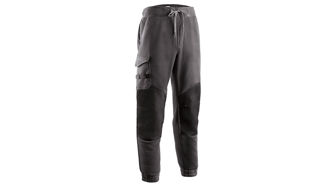 Coverguard Pelona Unisex Hose Jogginghose, 35 % Polyester, 65 % Baumwolle Grau, Größe 92 → 99cm