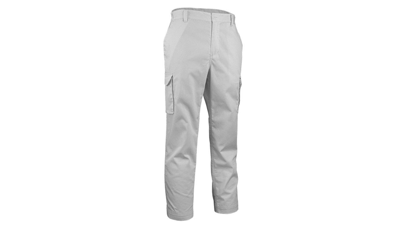 Coverguard 5TRP010 White Trousers Abrasion Resistant