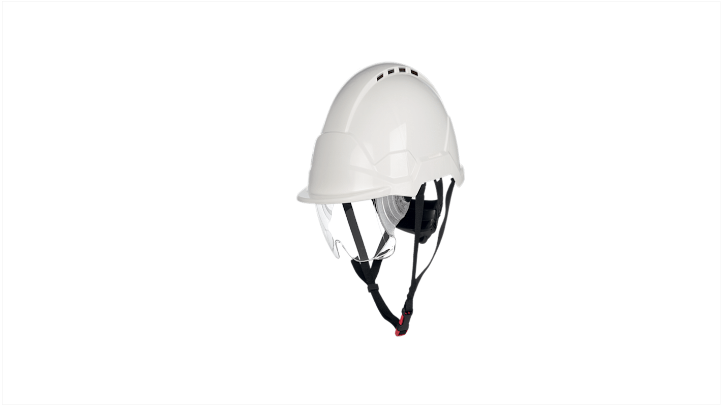 Coverguard PHOENIX PRO White Hard Hat , Adjustable