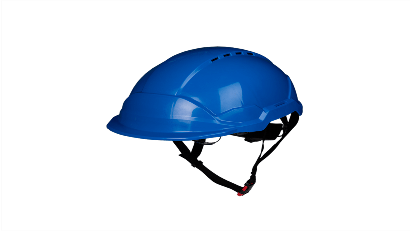 Coverguard PHOENIX WIND Blue Hard Hat, Adjustable, Ventilated