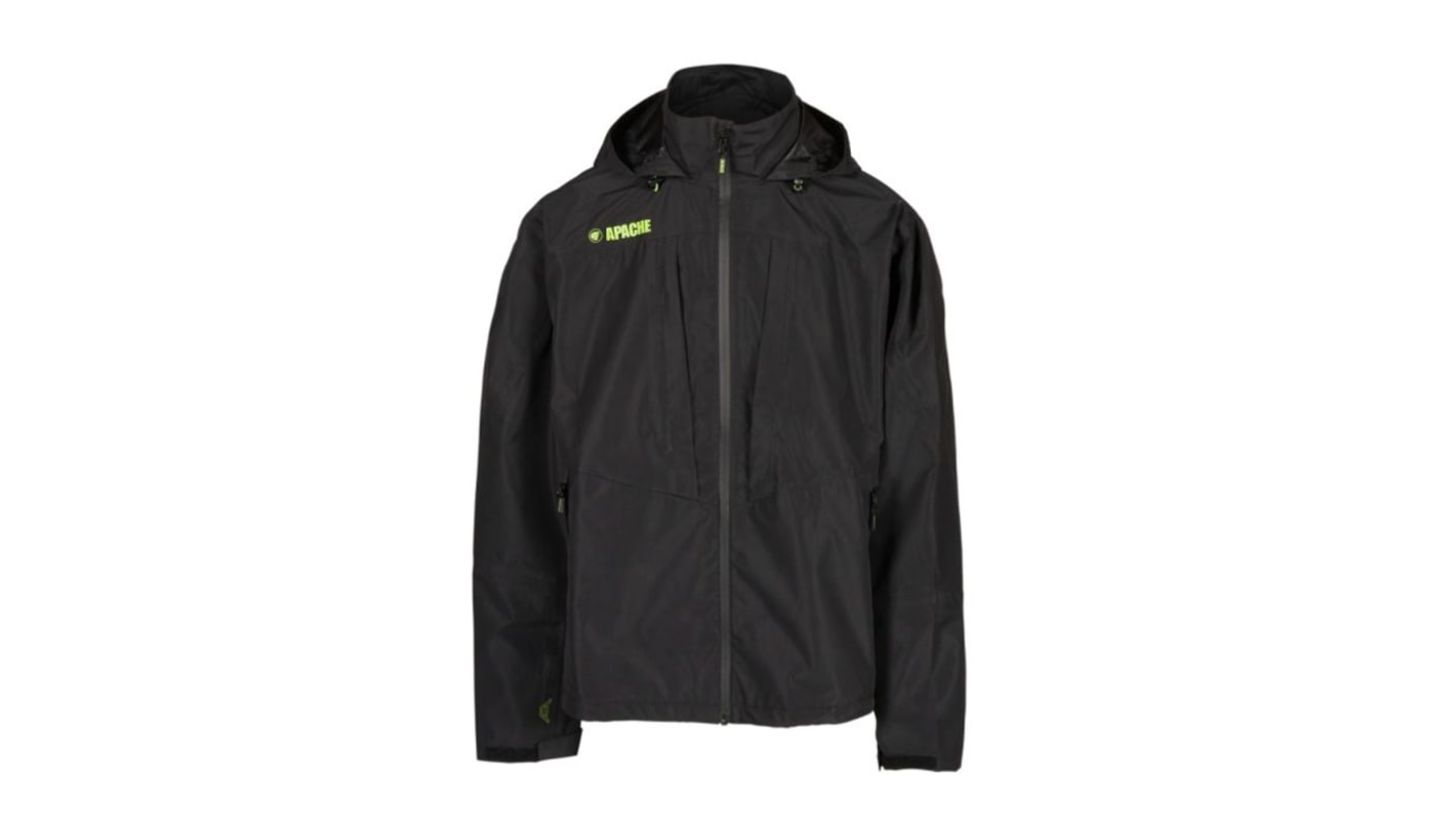 Apache Ottawa Black, Breathable, Waterproof Jacket, XXL