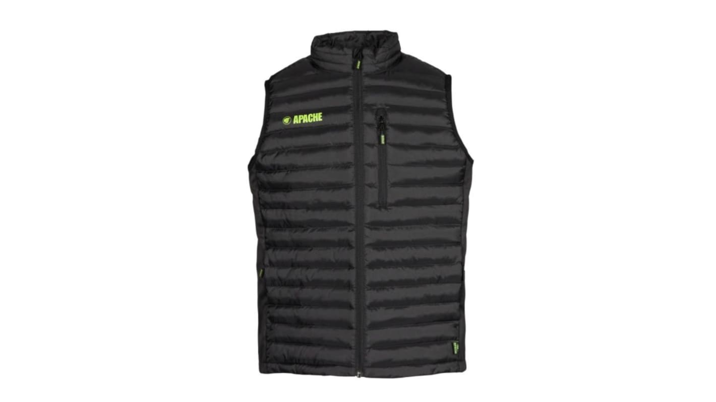 Apache Picton Black Comfortable, Soft Bodywarmer, M