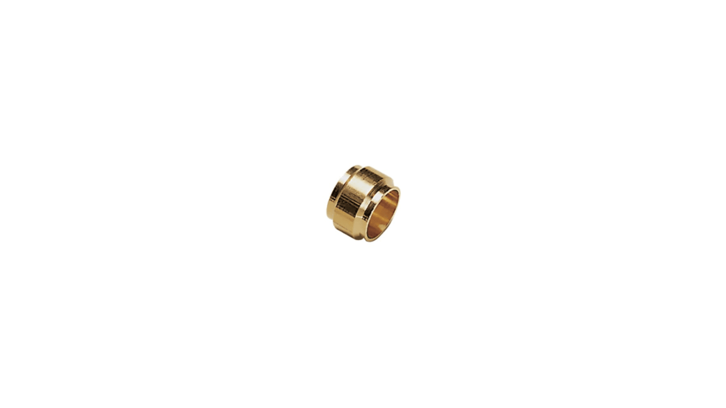Legris Brass Pipe Fitting, Straight Compression Compression Fitting Compression 14mm 14mm