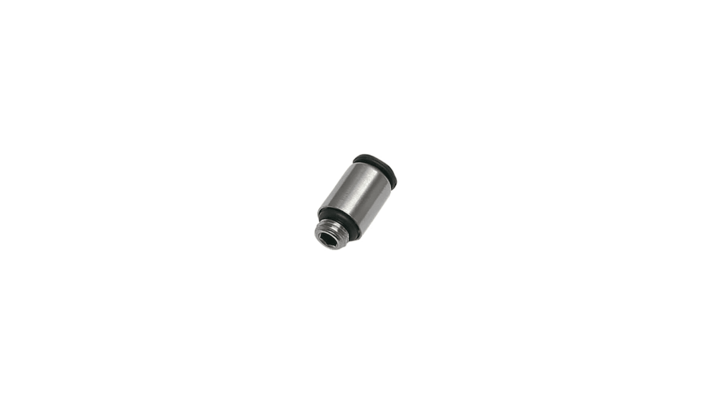 Legris Brass Pipe Fitting, Straight Compression Stud Fitting, Male Metric 4mm