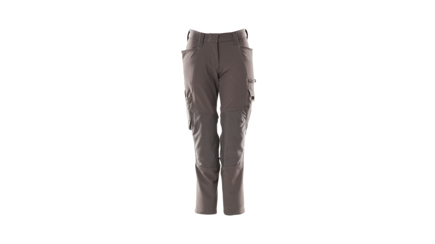 Mascot Workwear Accelerate - Diamond Damen Hose, 12% Elastolefin, 88% Polyester Grau Wasserabweisend, Größe 90cm /