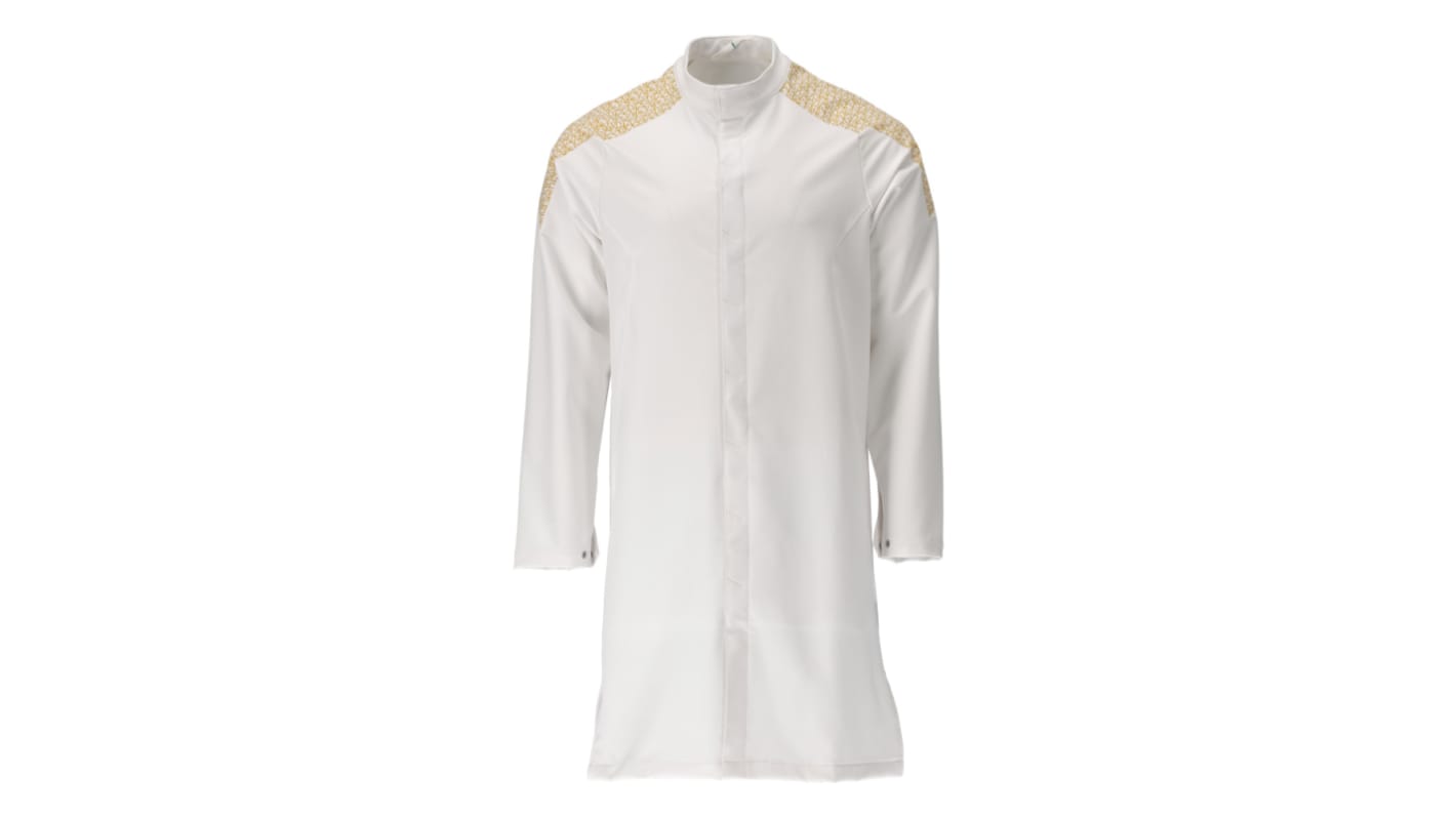 Mascot Workwear White Men Reusable Lab Coat, L