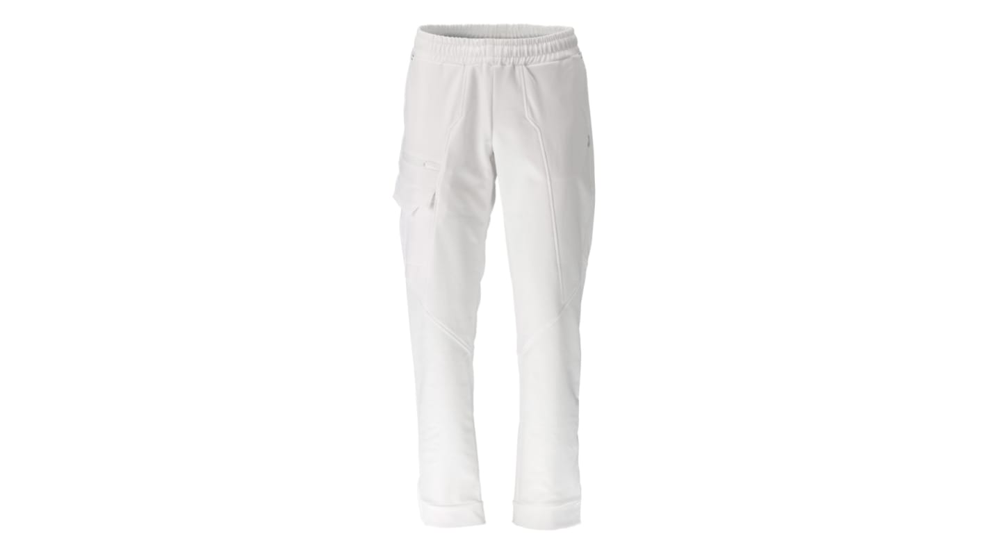 Mascot Workwear 20159-511 White Men's 12% Elastolefin, 88% Polyester Lightweight, Quick Drying Trousers 37in, 93cm Waist