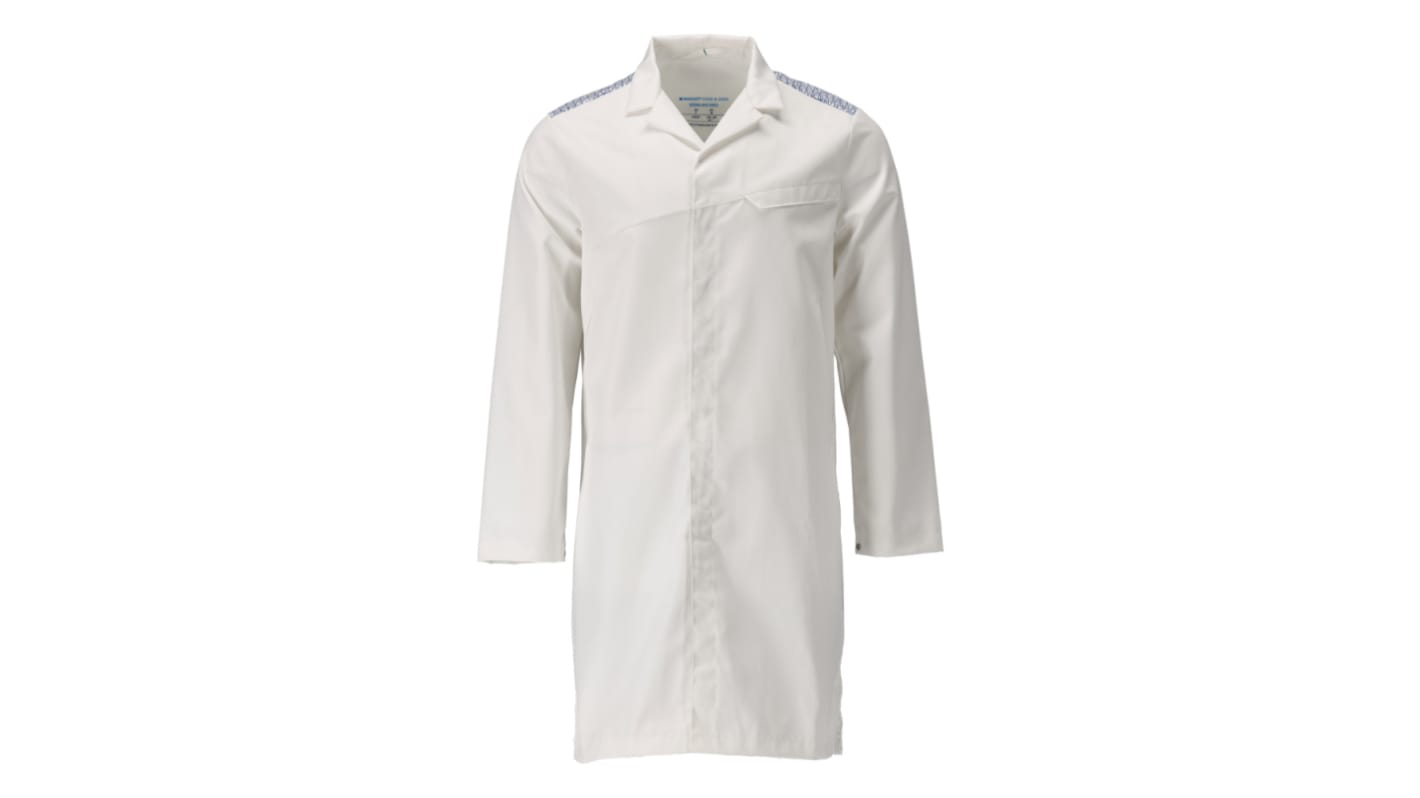 Mascot Workwear White Men Reusable Lab Coat, XL