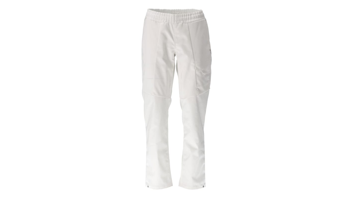 Mascot Workwear 20359-442 White Men's 35% Cotton, 65% Polyester Trousers 58in, 148cm Waist