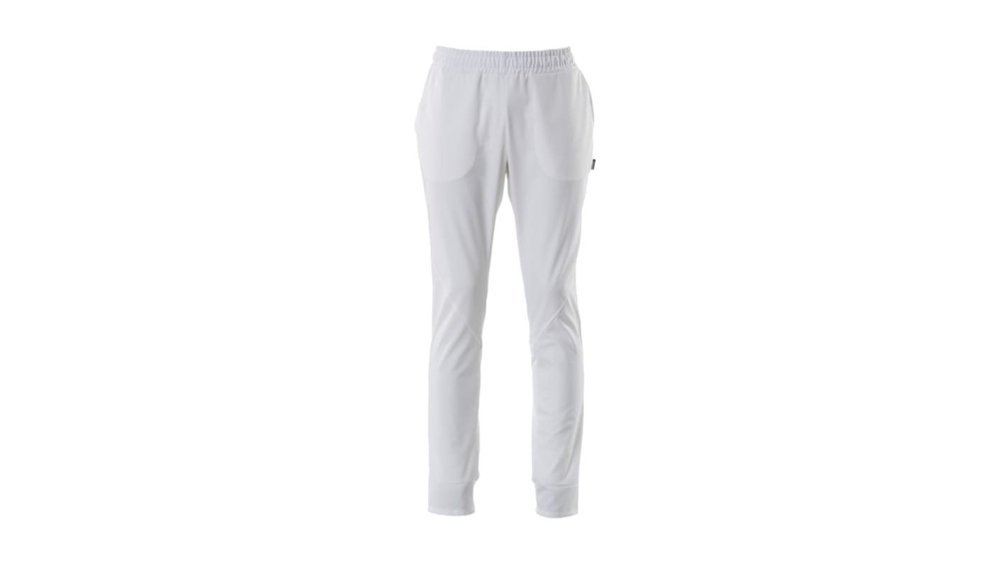 Mascot Workwear Food & Care Herren Hose Jogginghose, 50% Baumwolle, 50% Polyester Weiß Leichte Ausführung, Größe 118cm