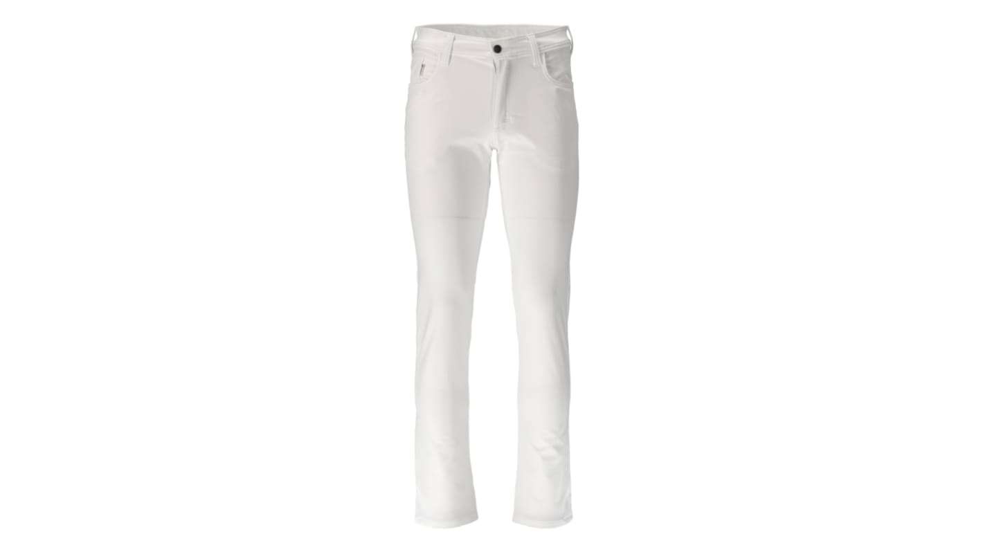 Pantaloni Food & Care bianco 12% Elastolefina, 88% Poliestere, lunghezza 35poll Stretch 35poll 88cm
