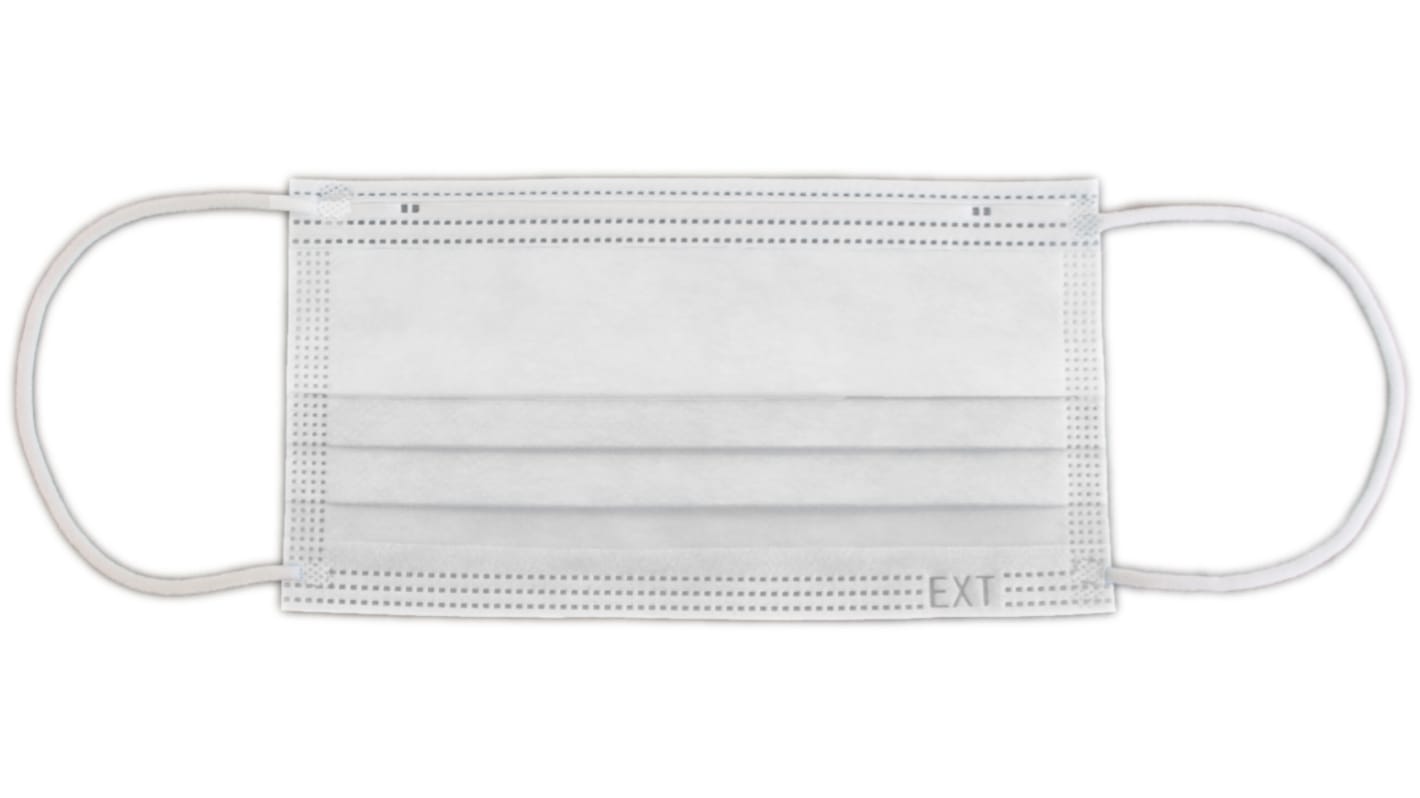 Maschera respiratoria Tipo II Inspire Protection serie BFE-23, col. bianco