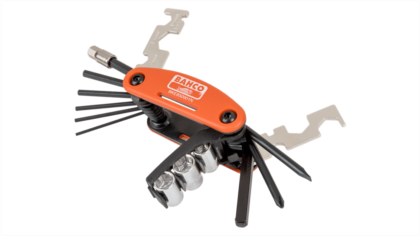 Attrezzo multiuso Bahco Set di utensili pieghevoli Cordless BKE850901N