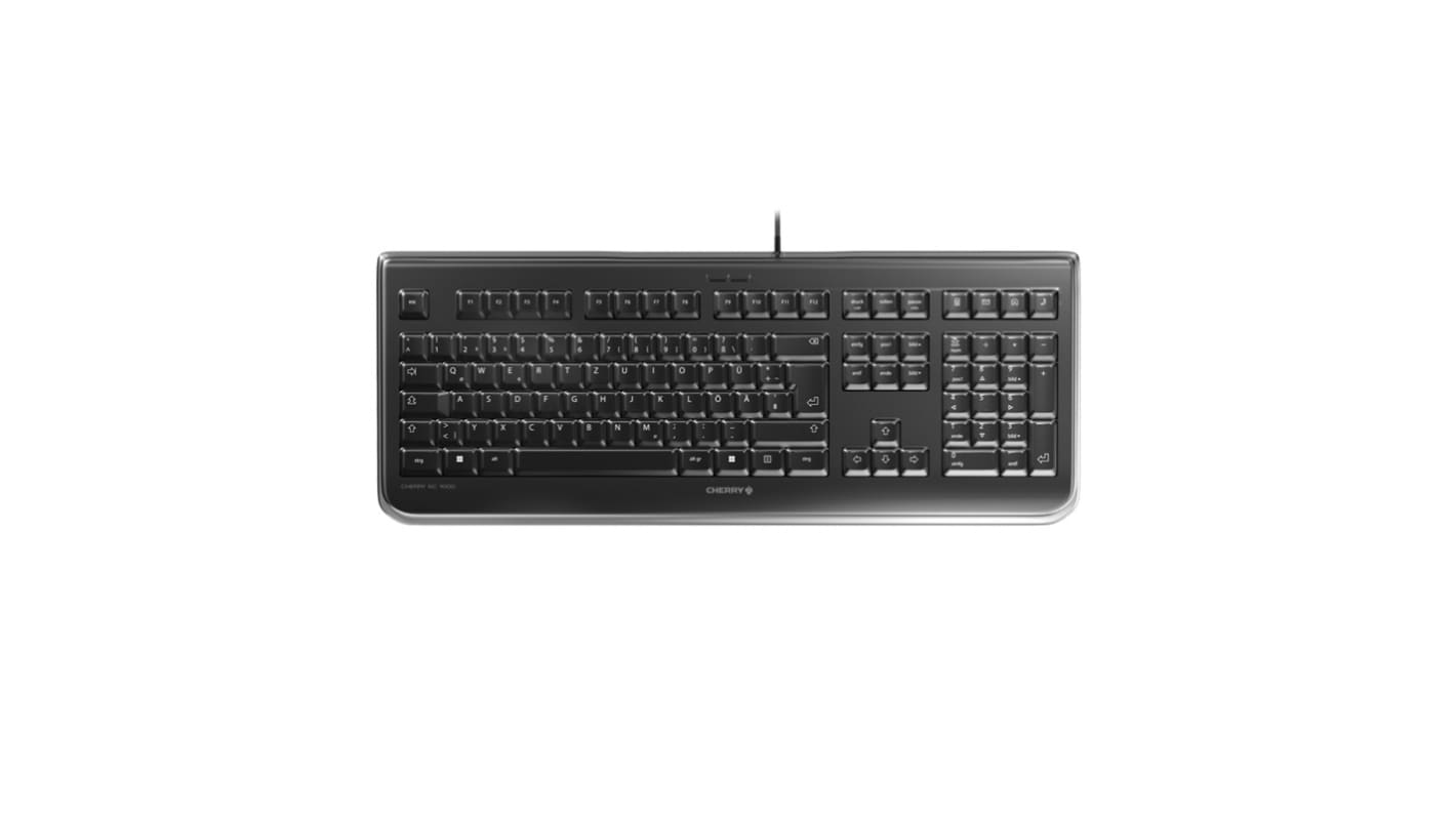 Cherry CHERRY KC 1068 Wired USB Keyboard, QWERTZ (German), Black