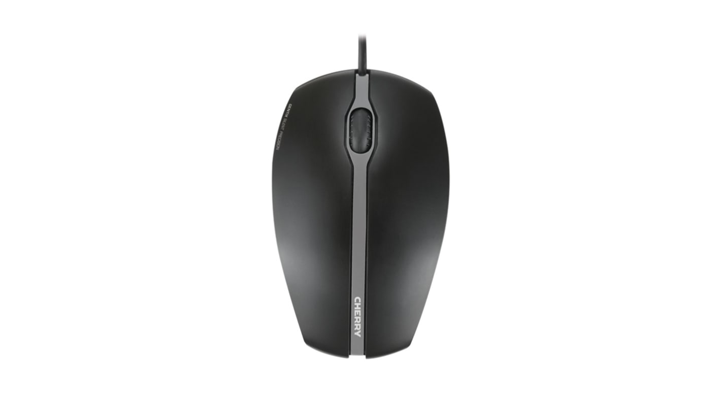 Myš 3tlačítková, Kabelová, USB, Černá Cherry, model: Cherry Gentix tichý