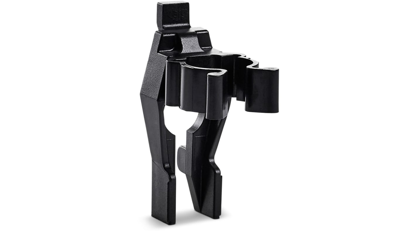 Portaherramientas, Raaco, Poliacetal, Clip de resorte, 18mm DE
