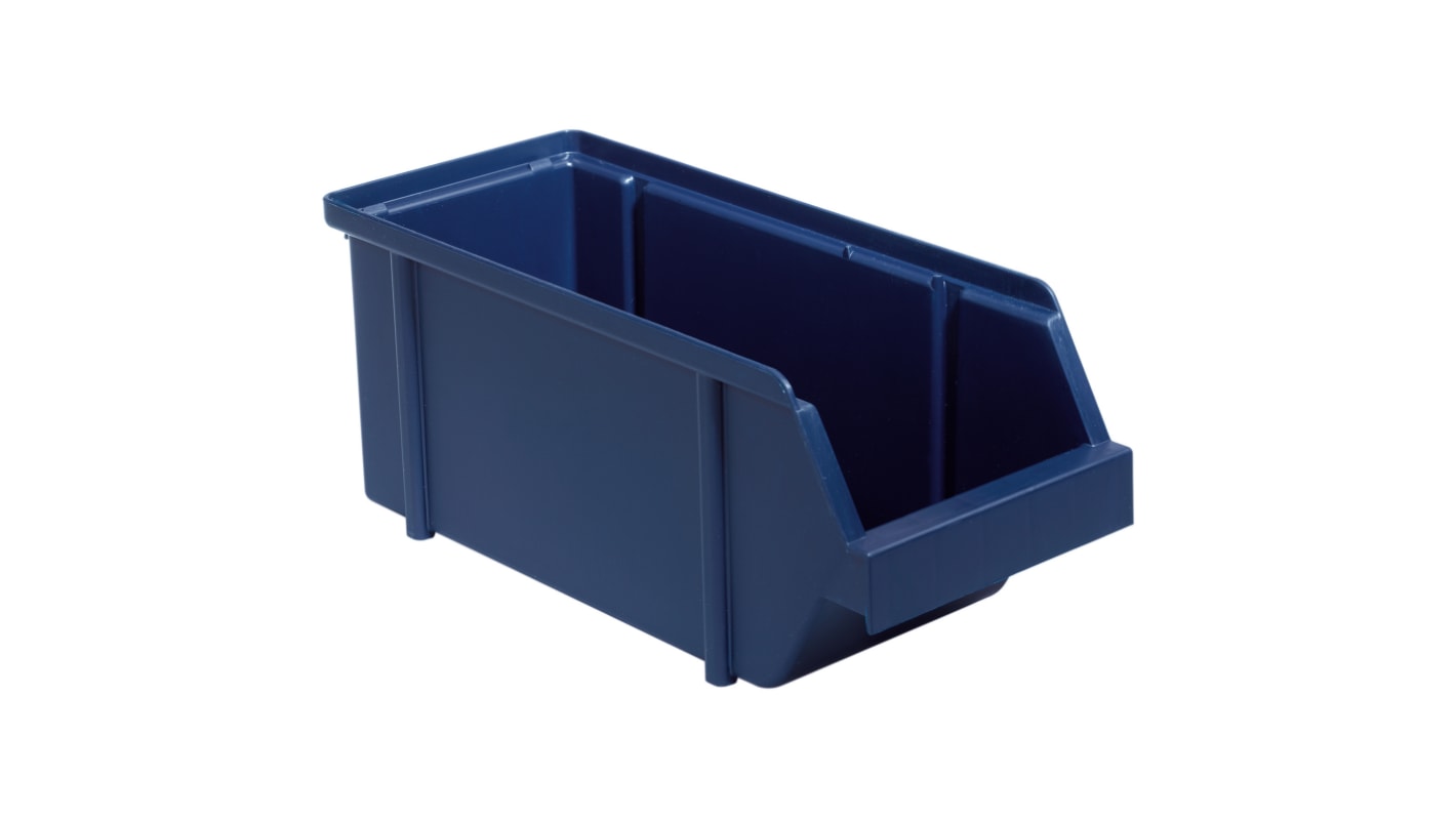 Raaco PP Storage Bin x 125mm x 126mm, Blue