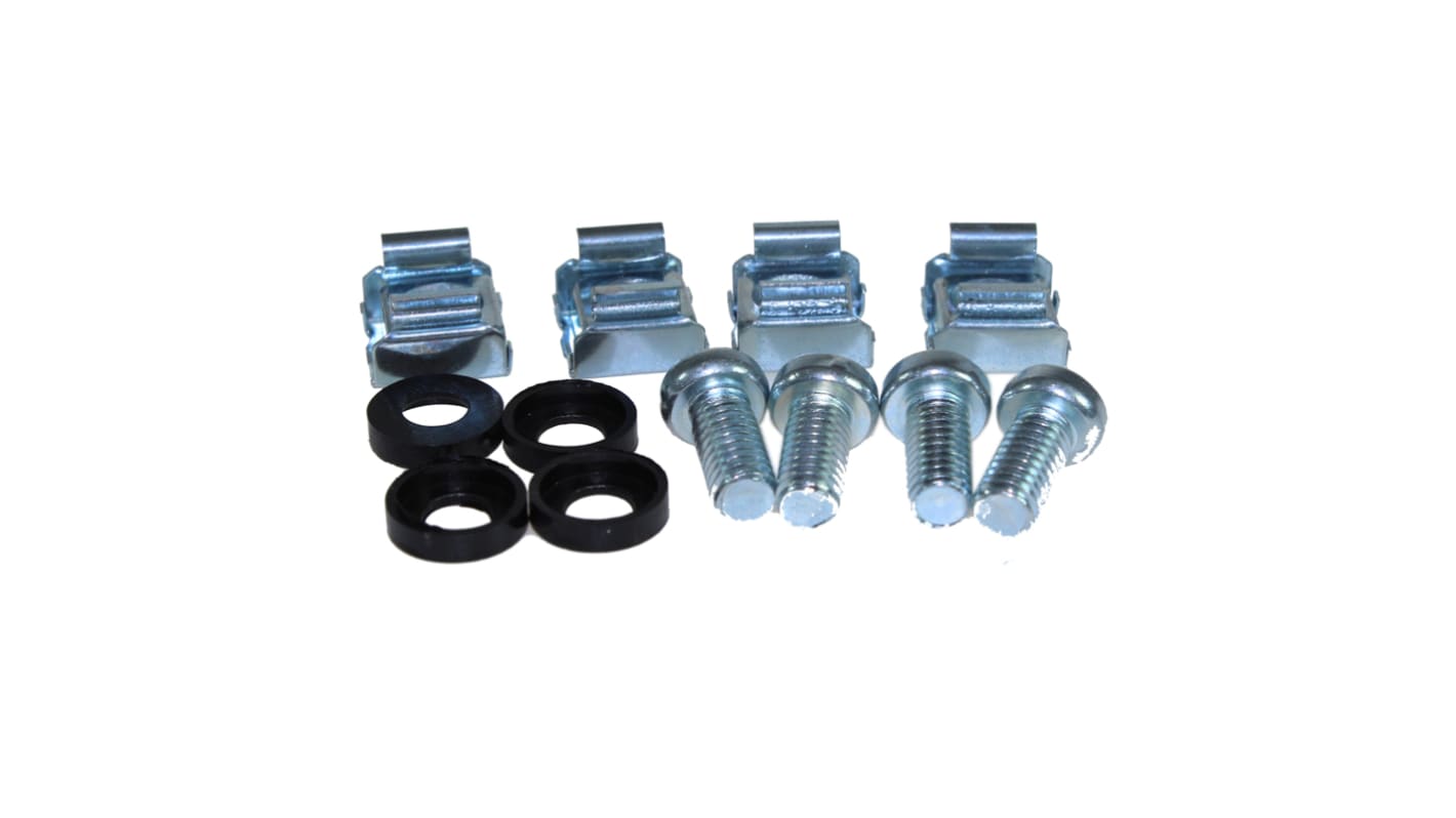 CAMDENBOSS CAX Series Locking Nut for Use with CamRack Cabinets, M6mm Thread, 4 Piece(s), M6 x 15mm